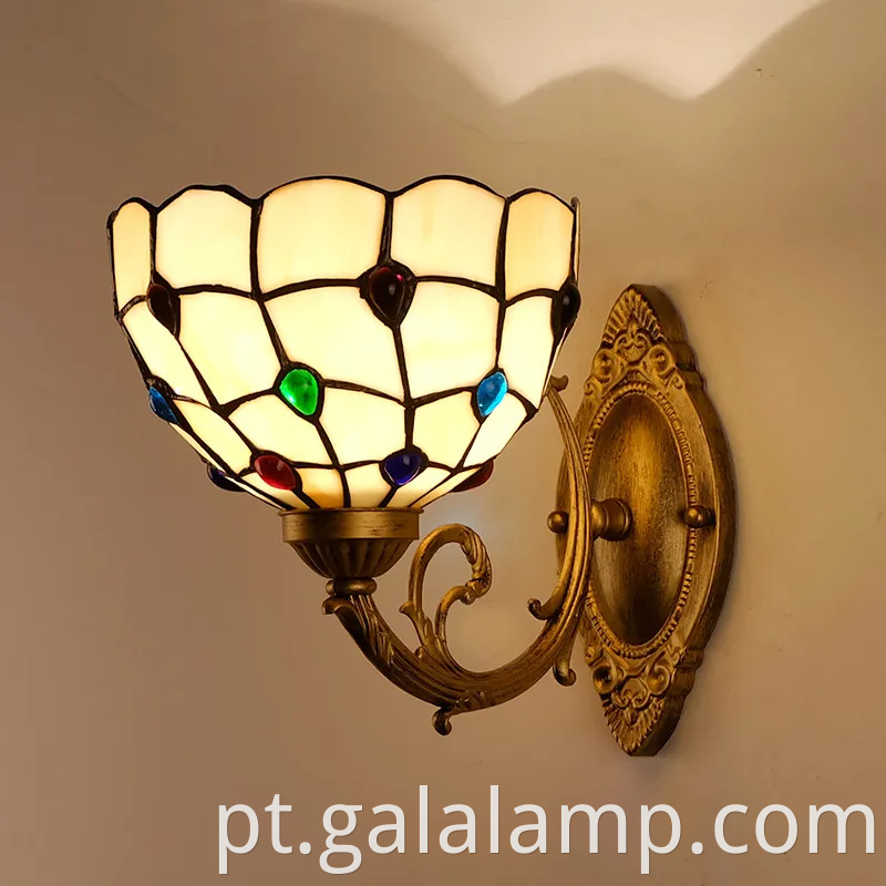 Luzes de parede lideradas por estilo europeu elegantes para salas de estar